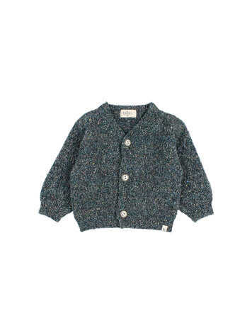 Buho Melange Cardigan - Alpine Green