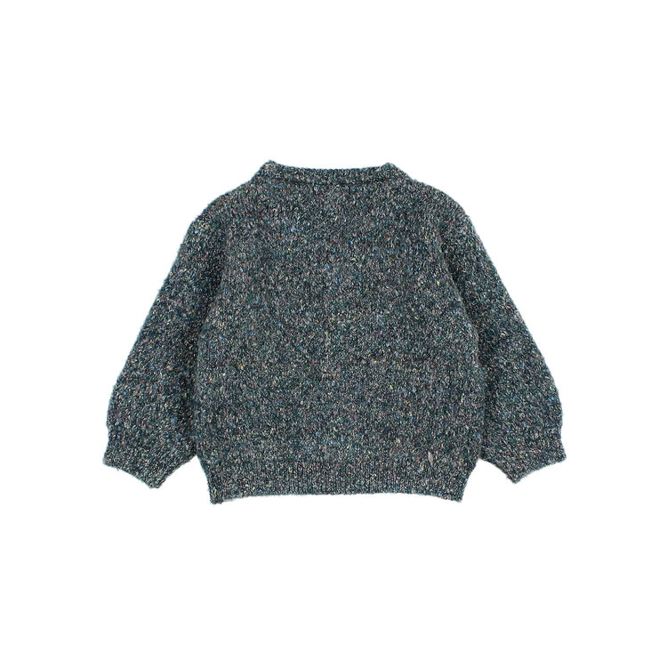 Buho Melange Cardigan - Alpine Green