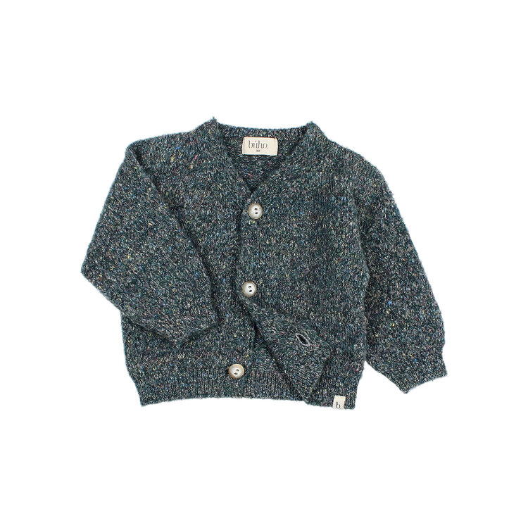 Buho Melange Cardigan - Alpine Green