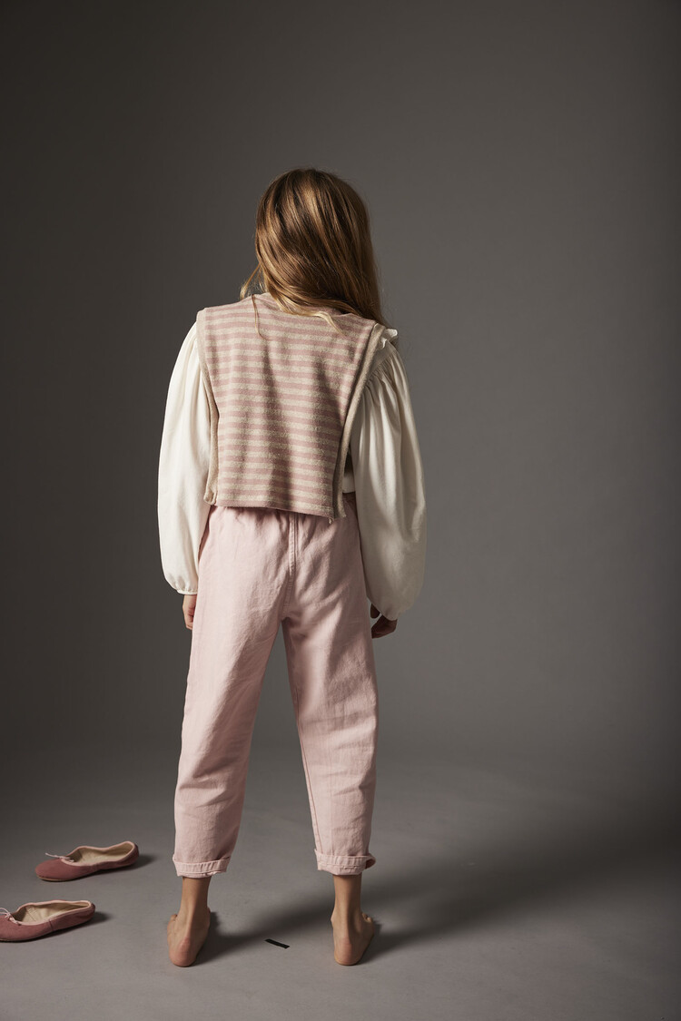 COZMO Paola Twill Pants - Silver Pink
