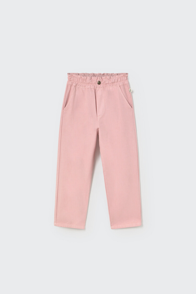 COZMO Paola Twill Pants - Silver Pink