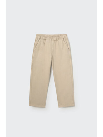 COZMO Blas Smooth Twill Pockets Pants - Stone