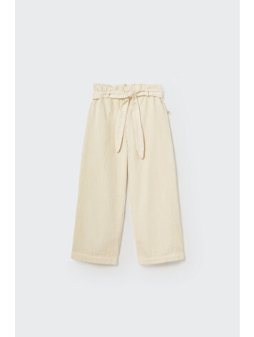 COZMO Lima Wide Corduroy Pants - Ecru