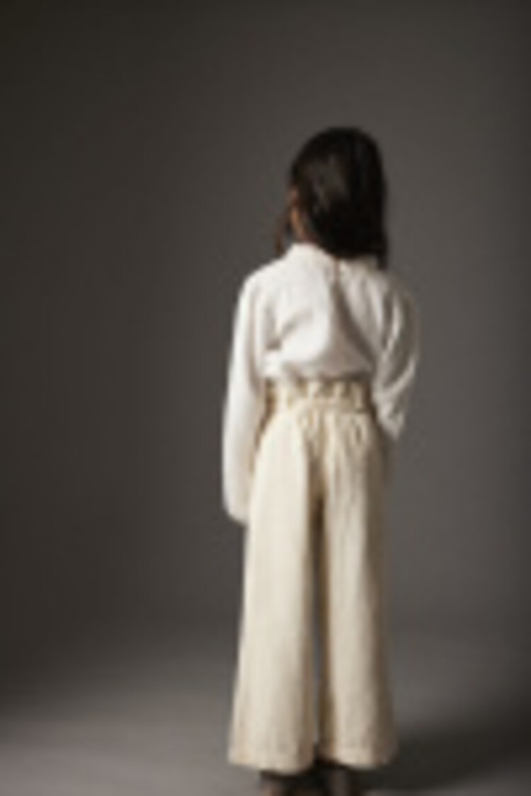 COZMO Lima Wide Corduroy Pants - Ecru