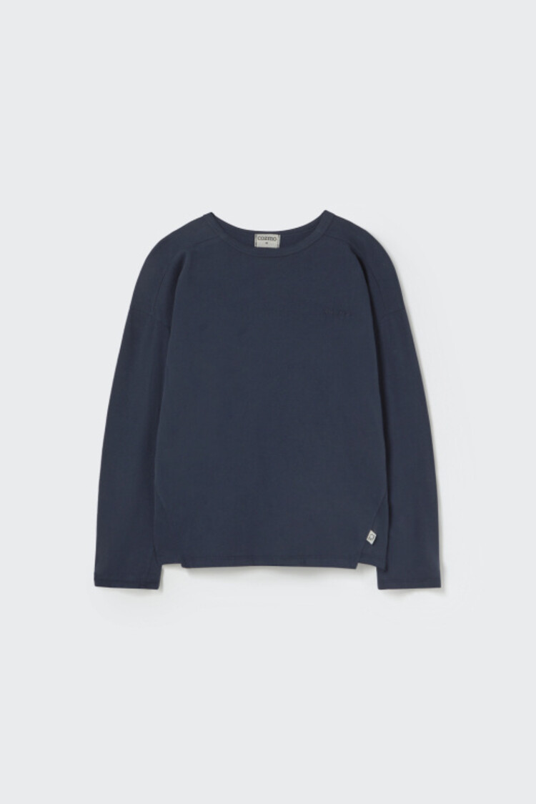 COZMO Basic Soft Warm T-shirt - Navy