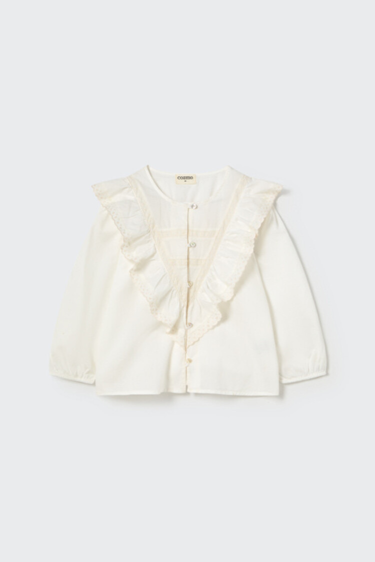 COZMO Kerela Blouse - White