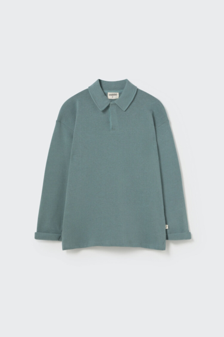 COZMO Timor Soft Brushed Sweater - Artic Blue