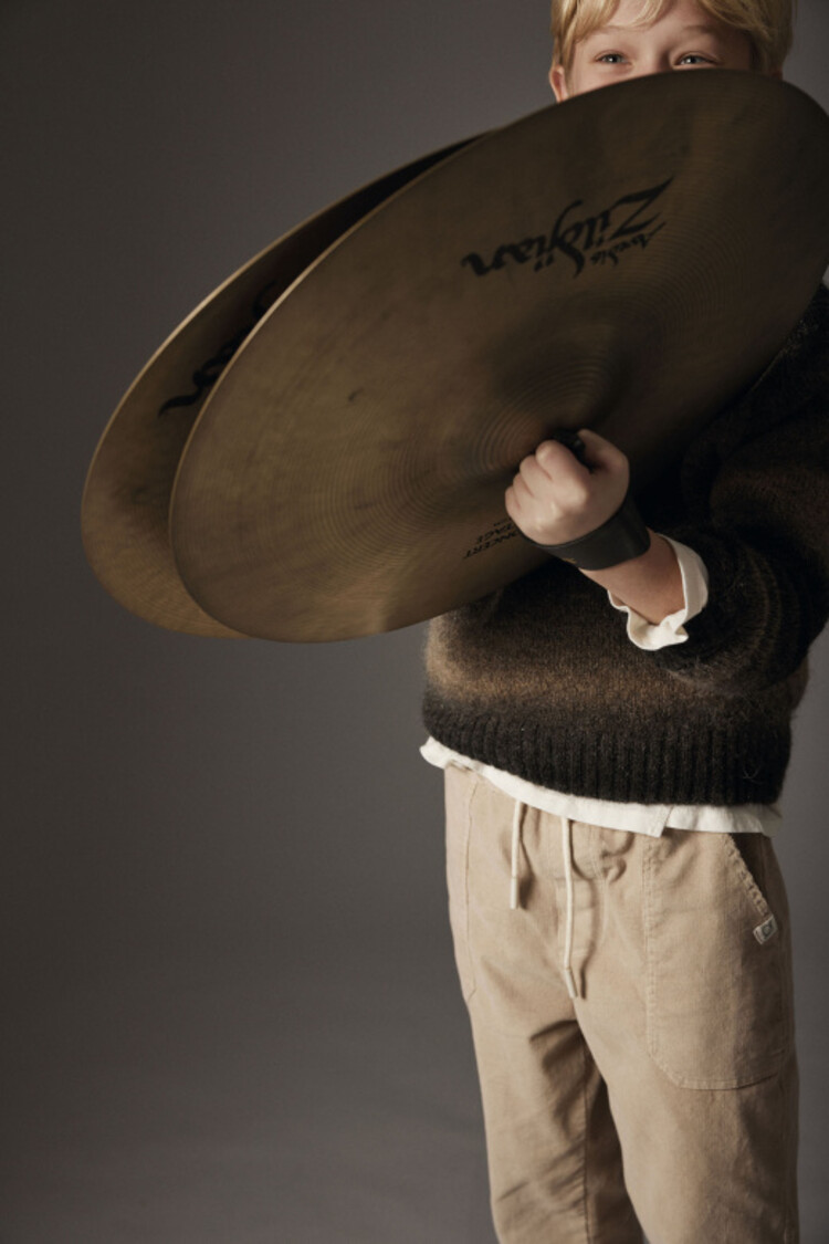 COZMO Cannes Soft Dyed Sweater - Brown