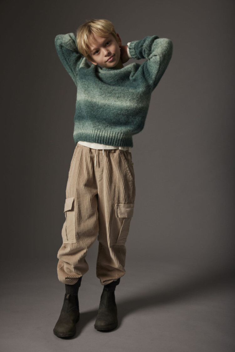 COZMO Cannes Soft Dyed Sweater - Artic Blue