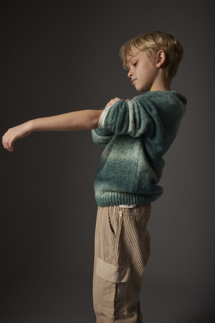 COZMO Cannes Soft Dyed Sweater - Artic Blue