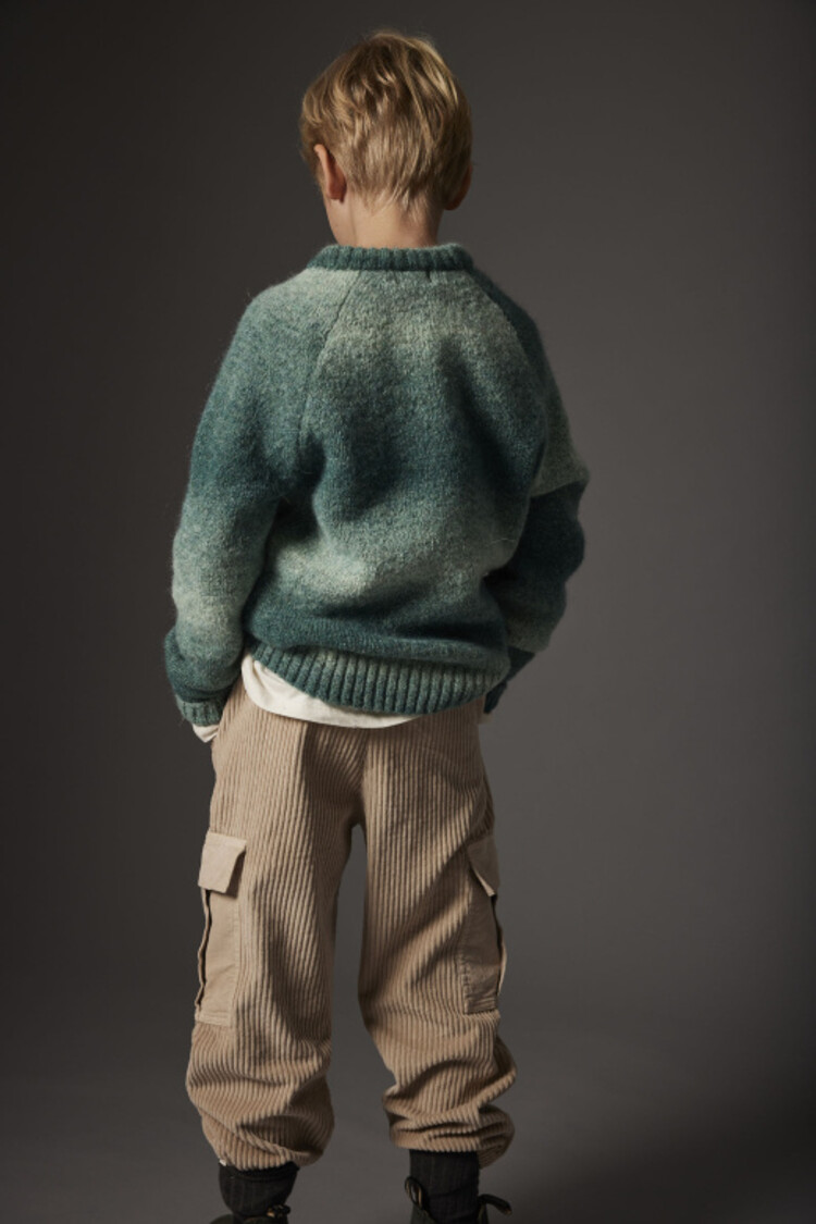 COZMO Cannes Soft Dyed Sweater - Artic Blue