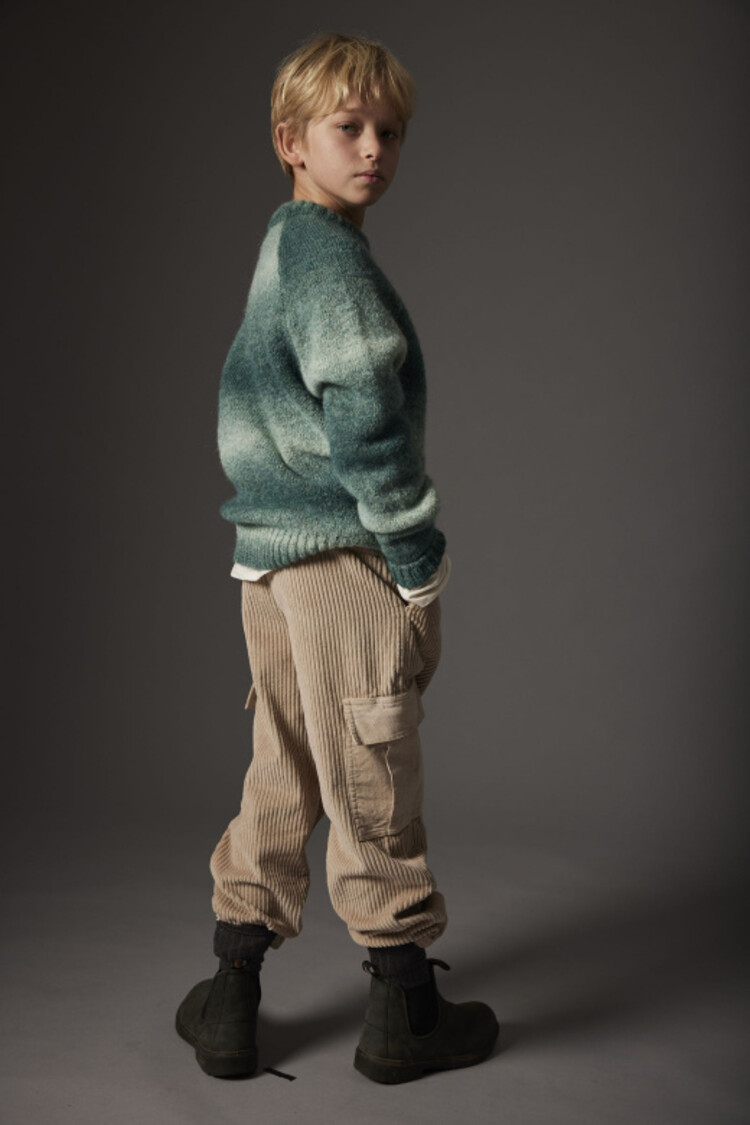 COZMO Cannes Soft Dyed Sweater - Artic Blue