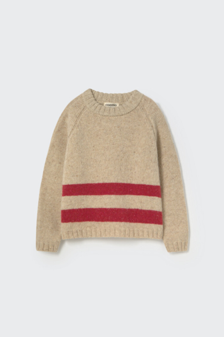 COZMO Idaho Sweater - Stone Red