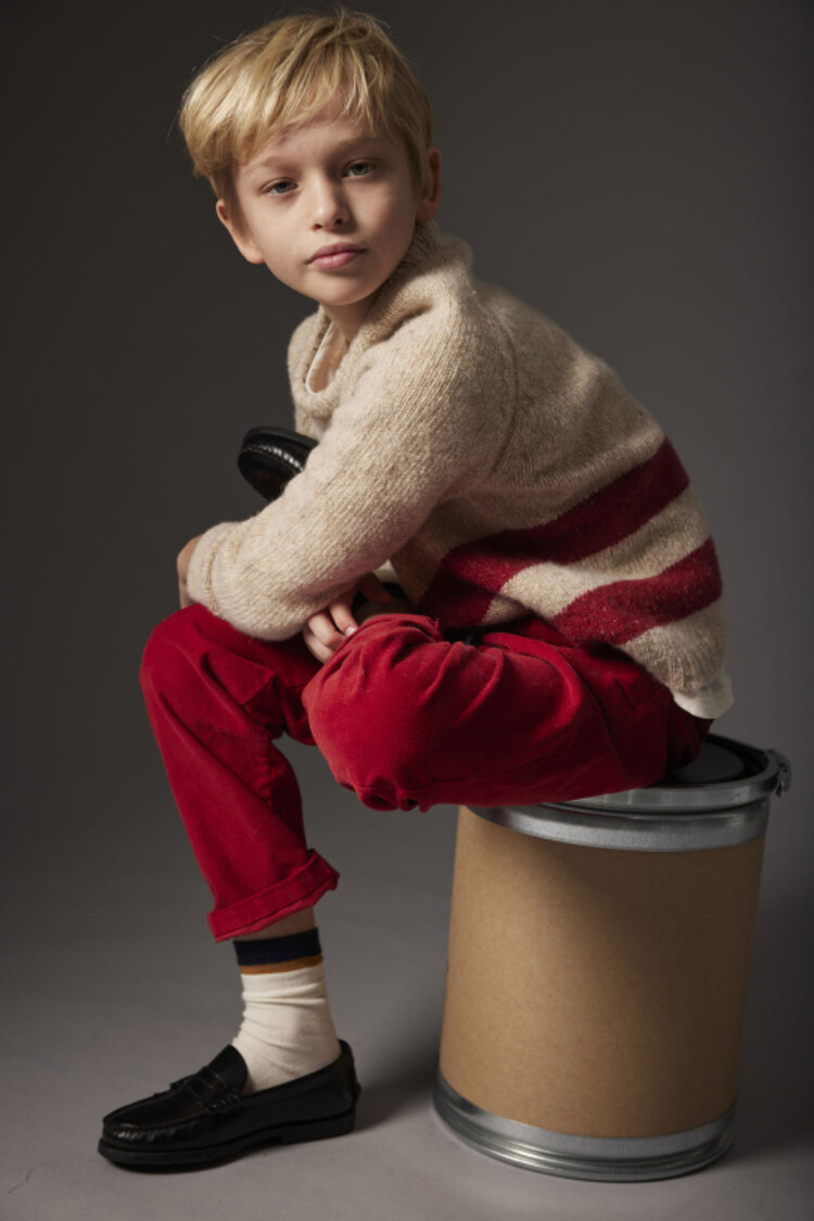 COZMO Idaho Sweater - Stone Red