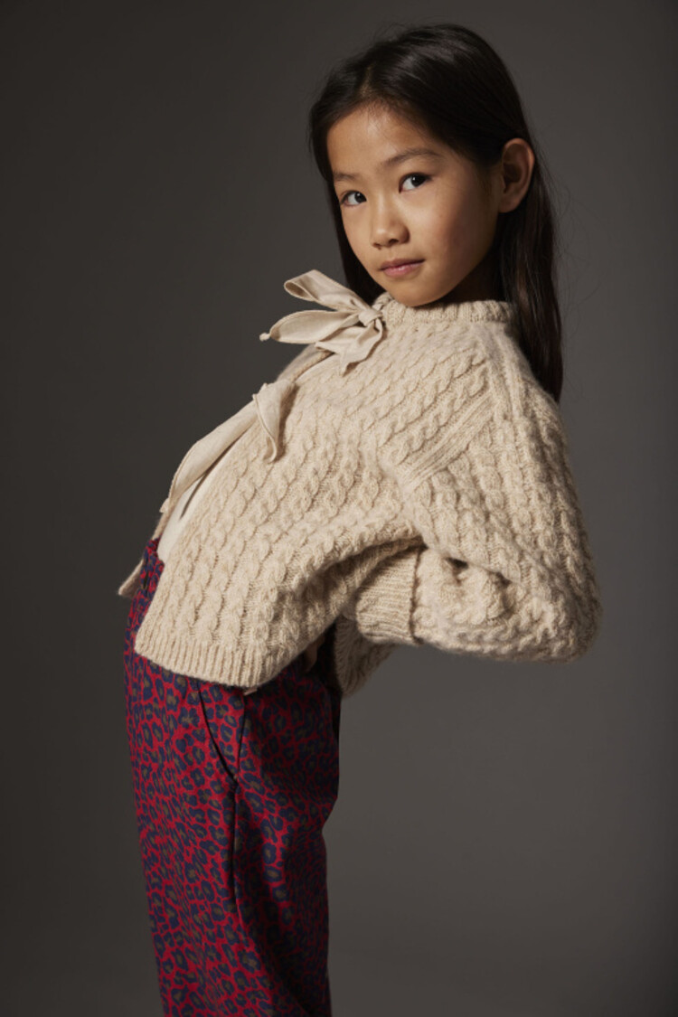 COZMO Martinique Cardigan - Stone