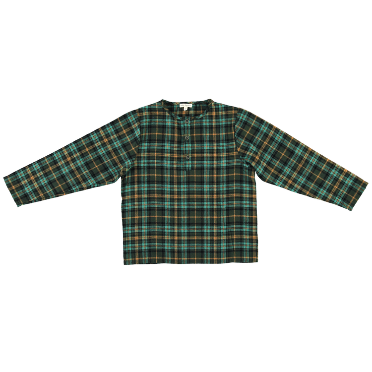 Bebe Organic Sebastian Shirt - Winter Check