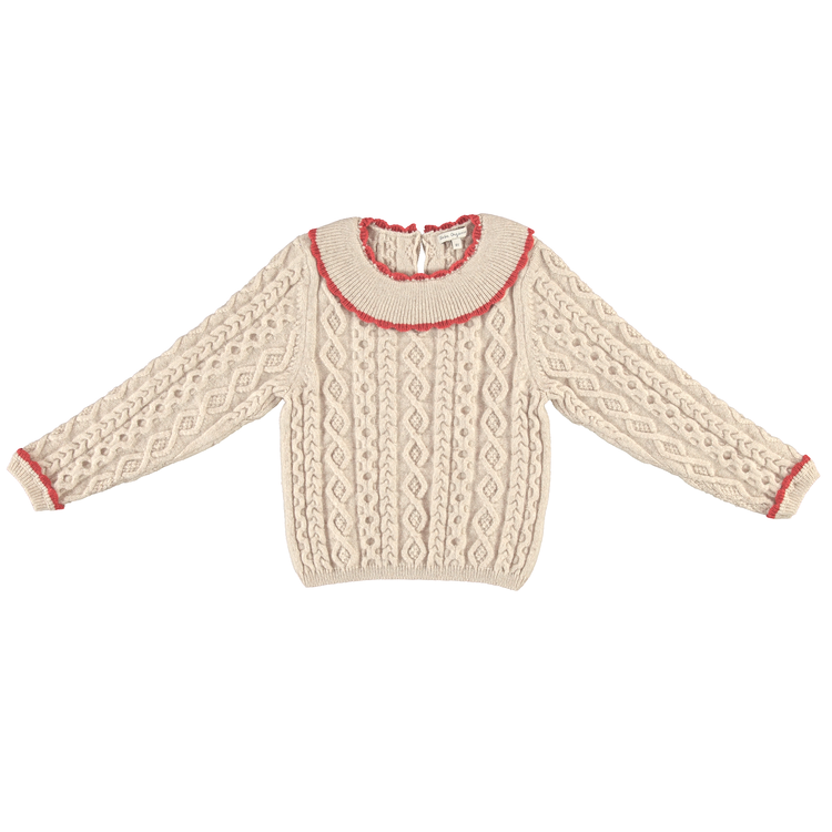 Bebe Organic Sienna Sweater - Natural Knit