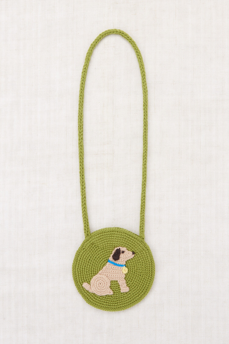 Misha & Puff Pup Circle Bag - Matcha