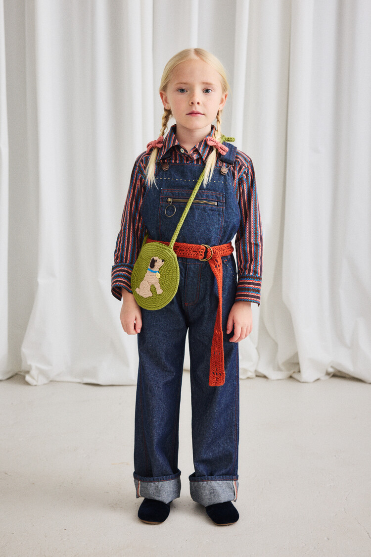 Misha & Puff Pup Circle Bag - Matcha