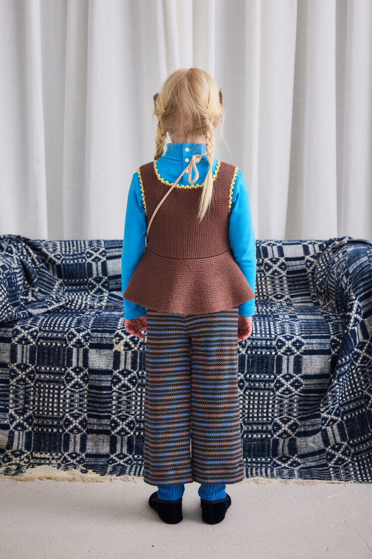 Misha & Puff Turtleneck - Cerulean