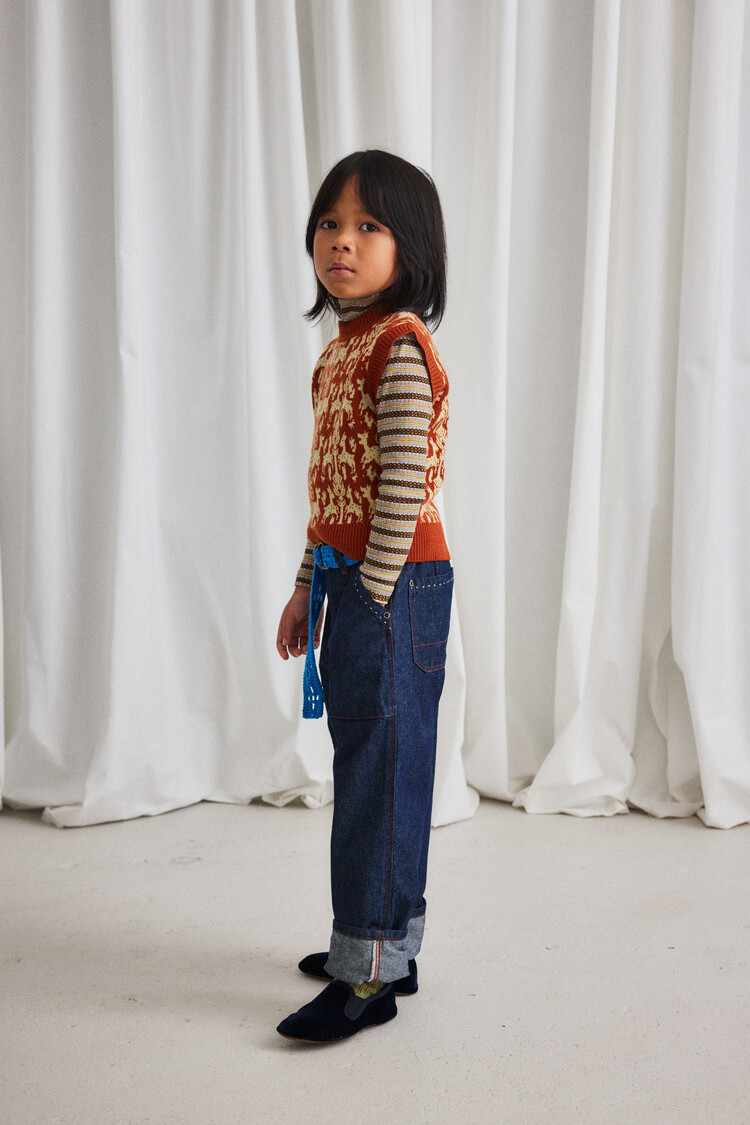 Misha & Puff Turtleneck - Overcast Rodeo