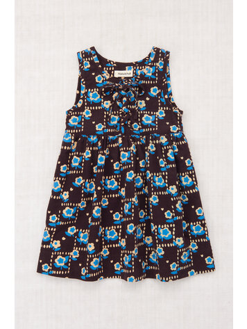 Misha & Puff Corduroy Agatha Dress - Raisin Windowbox