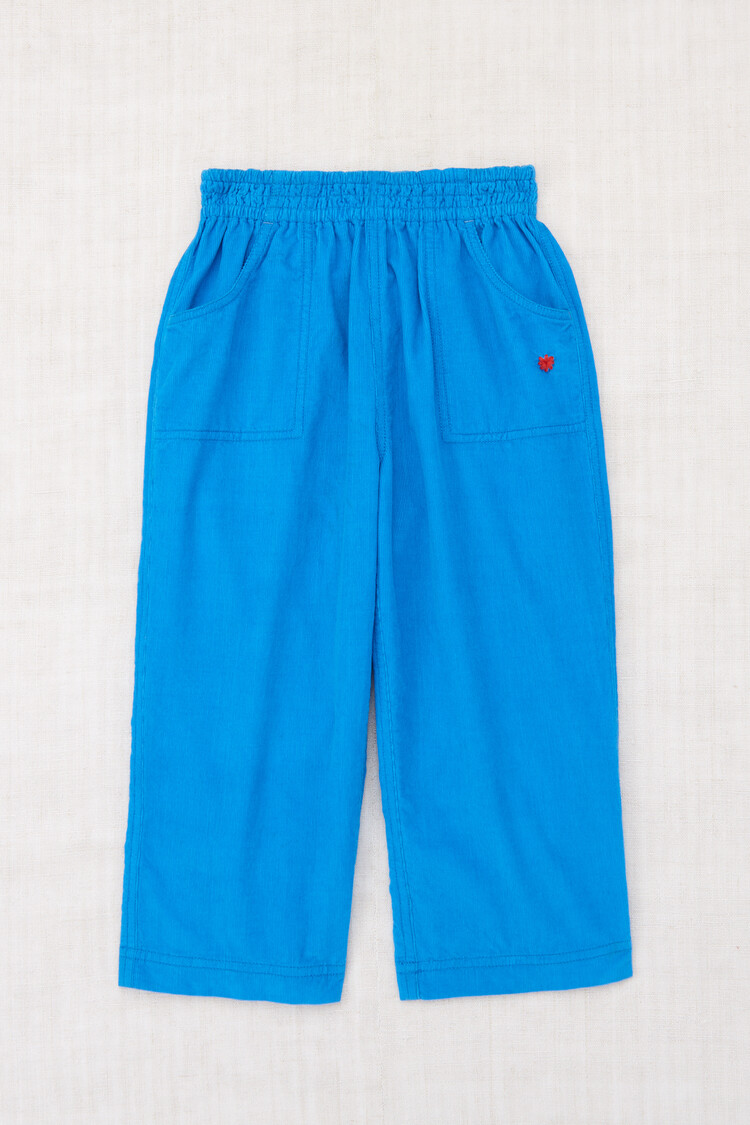 Misha & Puff Corduroy Camp Pant - Cerulean