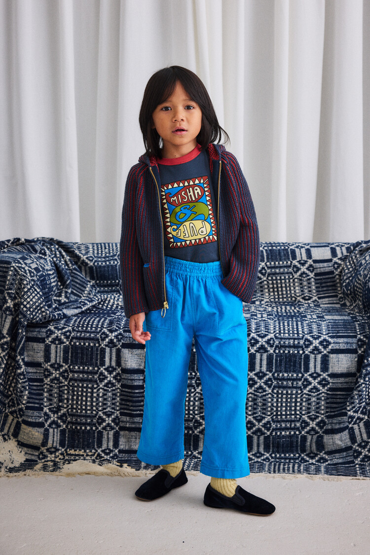 Misha & Puff Corduroy Camp Pant - Cerulean