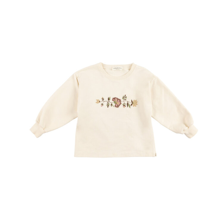 Babe & Tess Party Sweatshirt - Natural Fleece