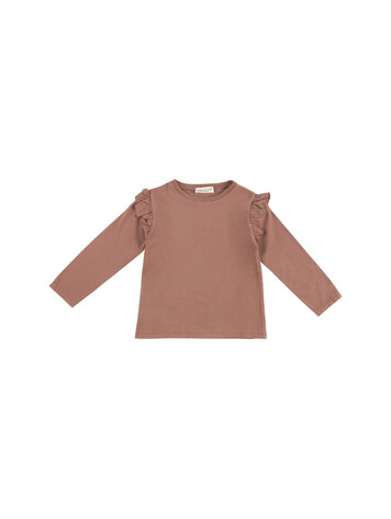 Babe & Tess Serena T-shirt - Old Rose Jersey
