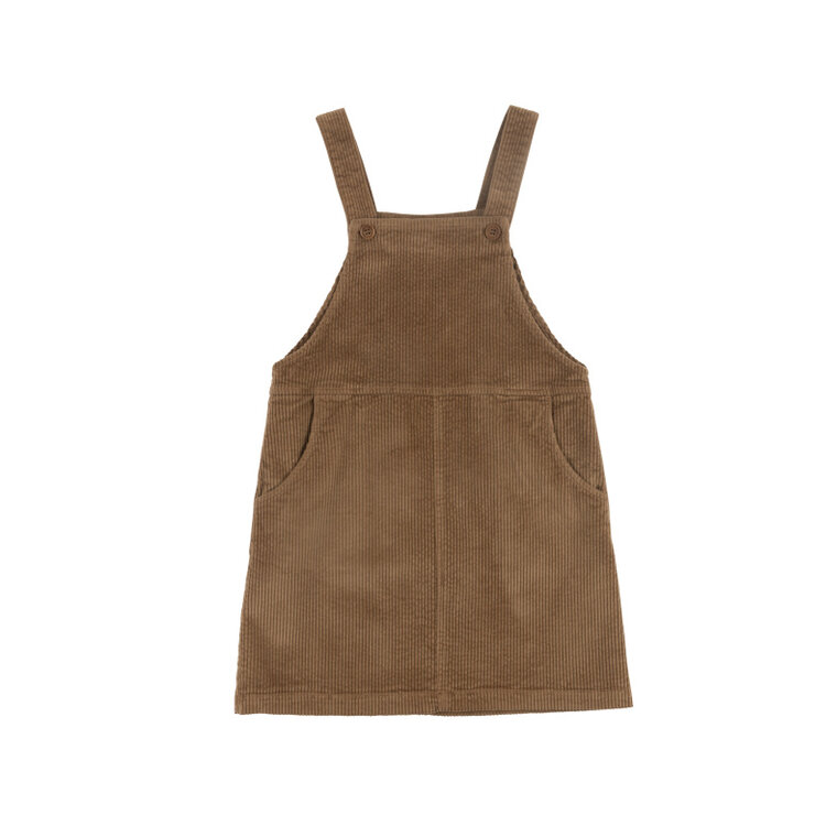 Babe & Tess Salopette Ada Skirt - Nocciola Velvet