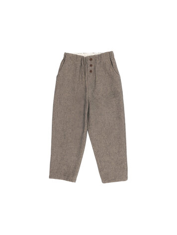 Babe & Tess Tazio Pants - Miele Blue English Mood