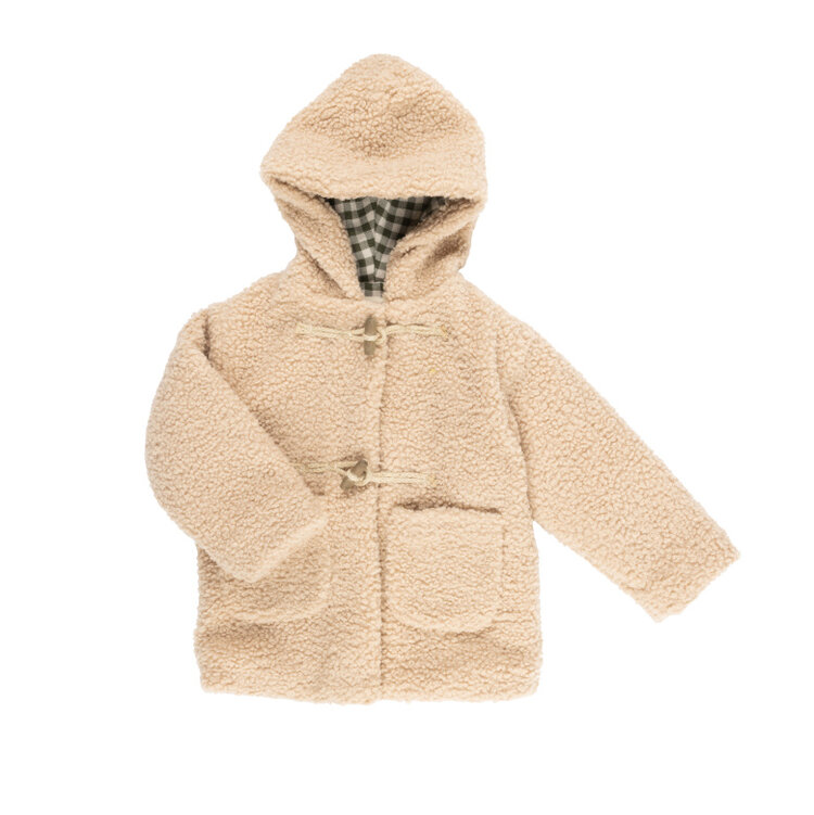 Babe & Tess Teddy Coat - Miele Teddy