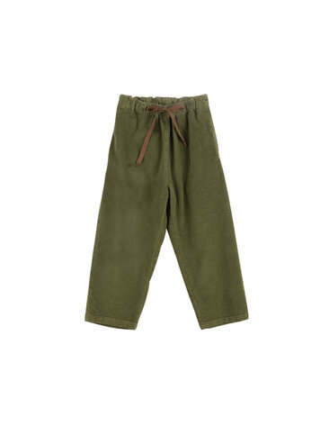 Babe & Tess Alvise Pants - Olive Velvet