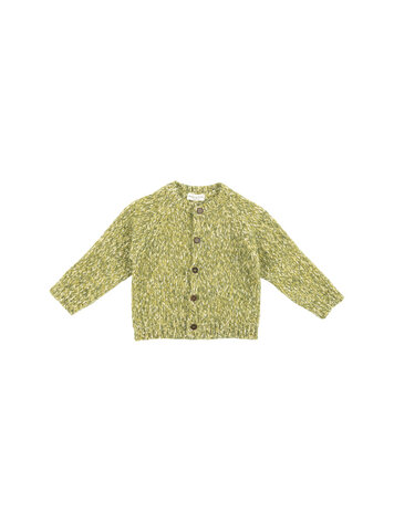 Babe & Tess Cardigan Ettore - Olive Knit Mix