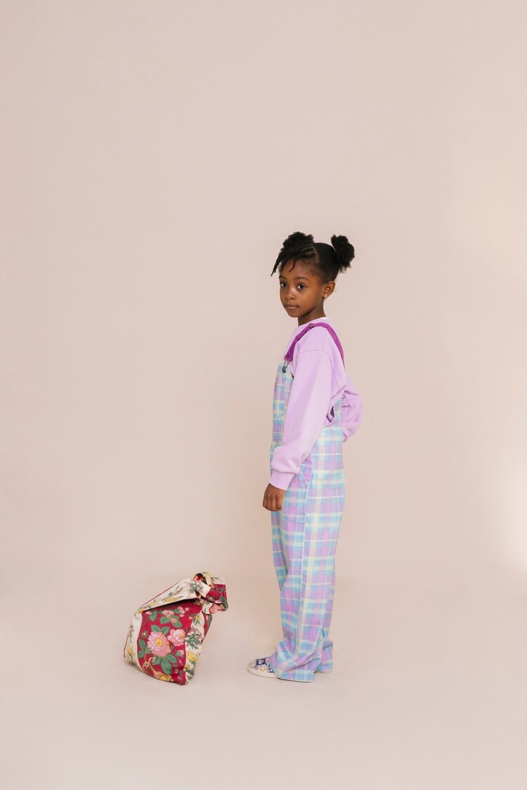 Favorite People Saudade Overall - Blue/Purple