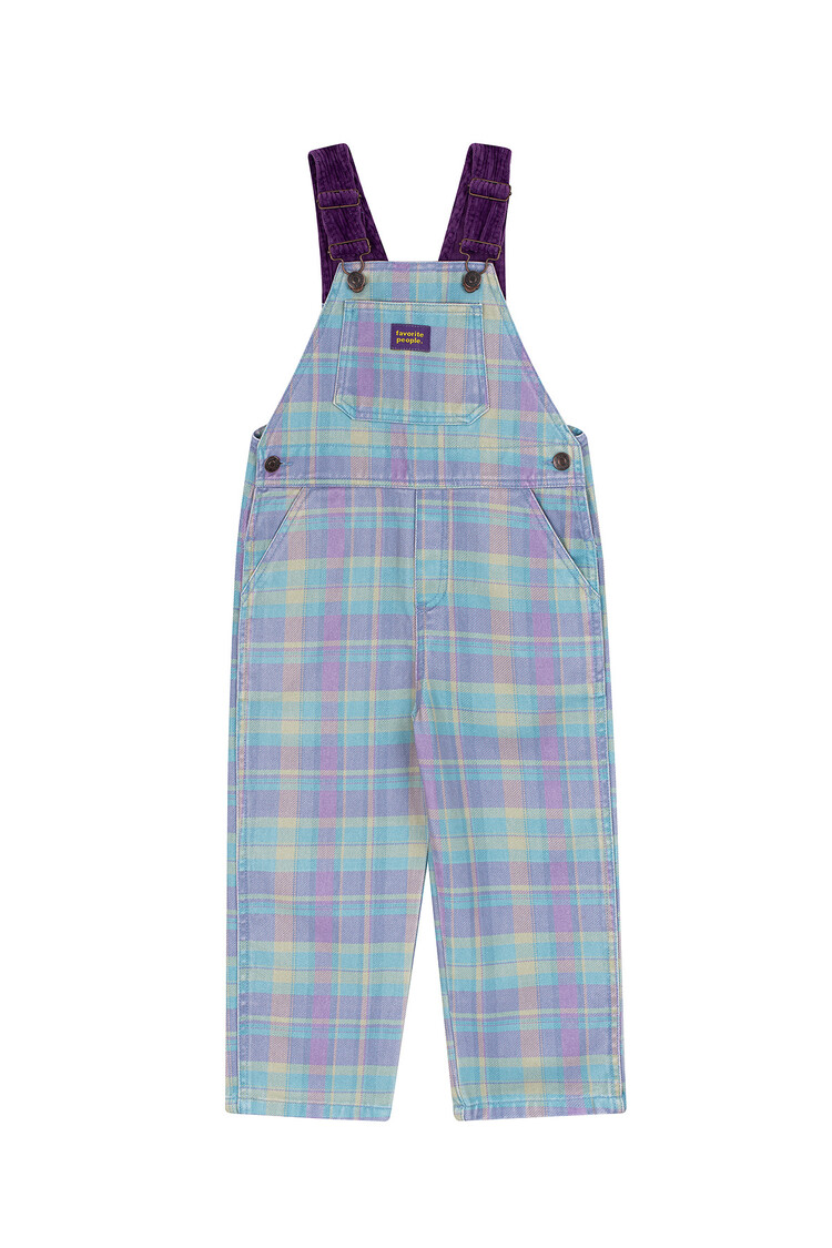 Favorite People Saudade Overall - Blue/Purple