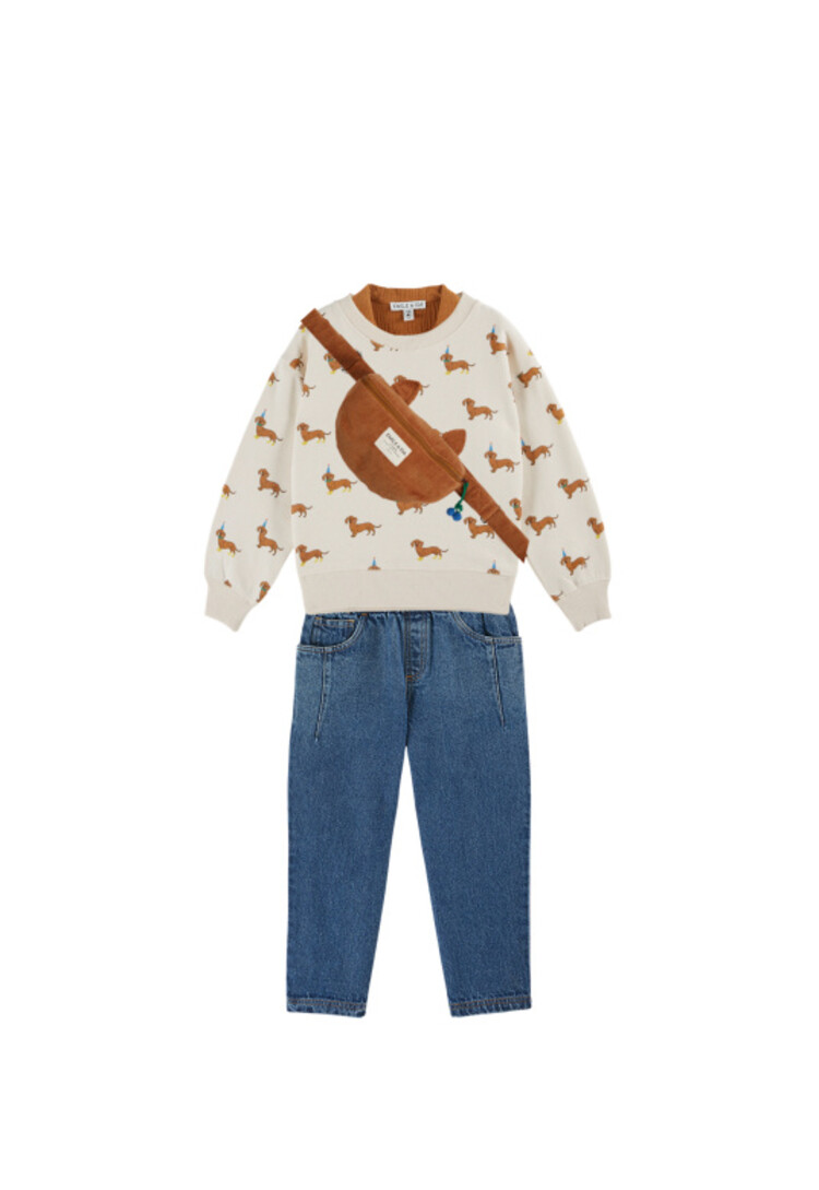 Emile et ida Kurta Gaze De Coton - Pecan