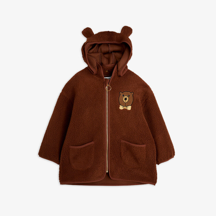 Mini Rodini Bear EMB Pile Jacket