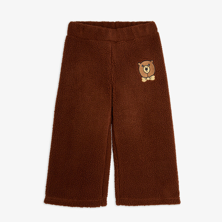 Mini Rodini Bear EMB Pile Trousers