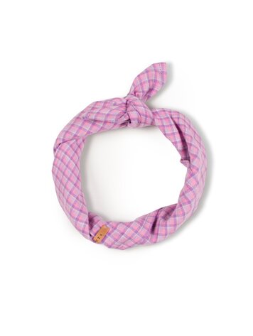 Nixnut Bandana - Lila Checkered
