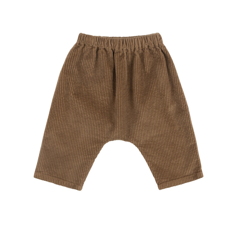 Babe & Tess Babe Pants - Nocciola Velvet