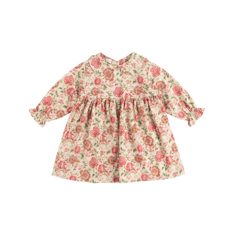 Babe & Tess Mini Dress Ginerva - Magenta Pattern Babe