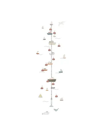 Mimi Lou Sticker Toise - Bateaux