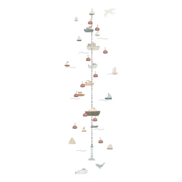 Mimi Lou Sticker Toise - Bateaux