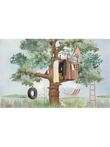 Mimi Lou Panorama wallpaper - Cabane XL