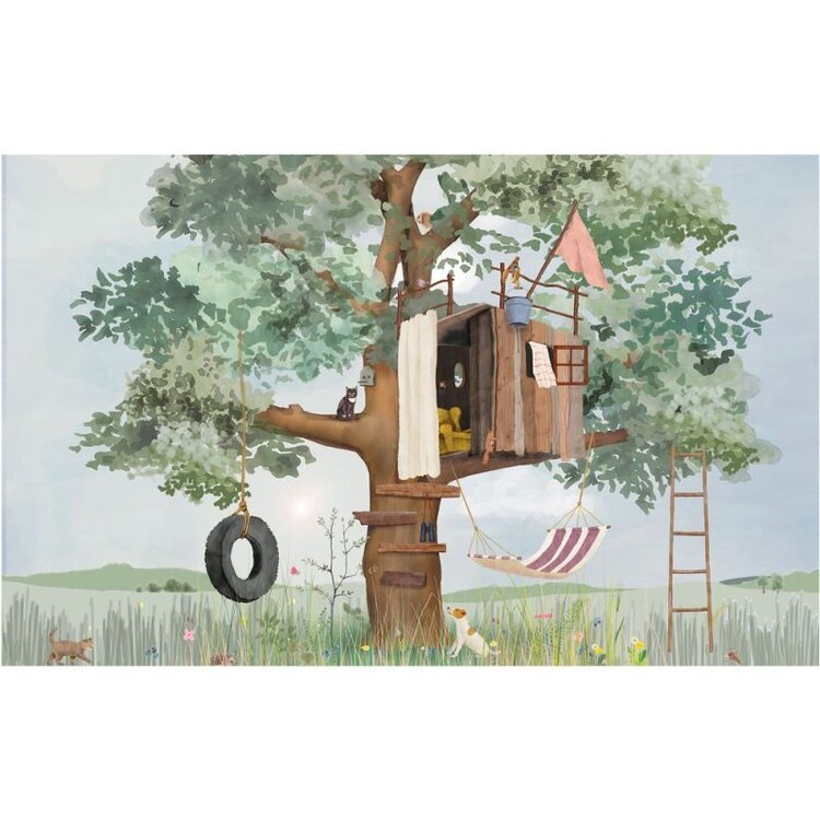 Mimi Lou Panorama wallpaper - Cabane XL