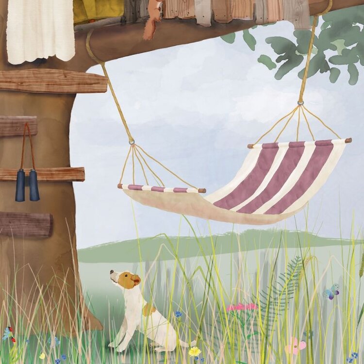 Mimi Lou Panorama wallpaper - Cabane XL