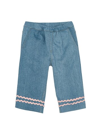 Flöss Hazel Pants - Mid Blue Rinse