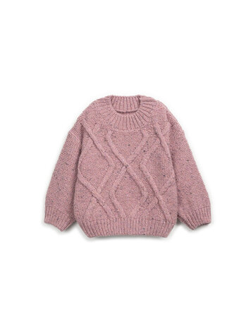 Play Up Knitted Sweater - Rose